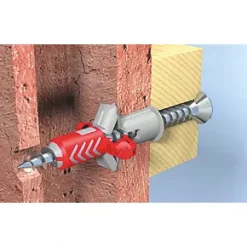 Fischer Duopower Wall Plugs 6 x 30mm 100 Pack -Frame & Hammer Fixings Sales 1030P A2