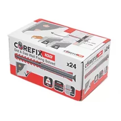 Frame & Hammer Fixings Sales 11 Corefix Metal & Plastic 100 Heavy Duty Dot & Dab Wall Fixings 10 x 95mm 24 Pack