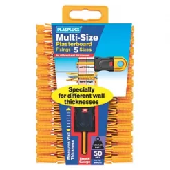 Plasplugs Multi-Size Fixings 50 Pack