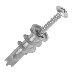 Easyfix Self-Drill Plasterboard Fixings Metal 32mm 500 Pack 3 Easyfix Self-Drill Plasterboard Fixings Metal 32mm 500 Pack
